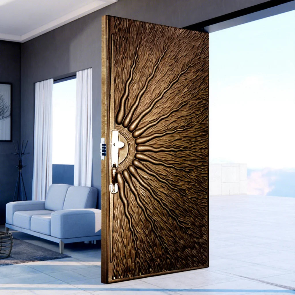 American New Edge Bronze Exterior Door Grand Entrance Pivot Doors Bronze Front Door