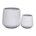 Hot Selling Black or White Round Fiberglass Flower Pot Kit Indoor or Outdoor Use Giant Sheet Size for Home Application