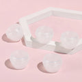 Good Shape White 2024 New Arrival Ready to Ship 10g Plastic pp Cream Jars White Plastic Cosmetic Jars with Lids
