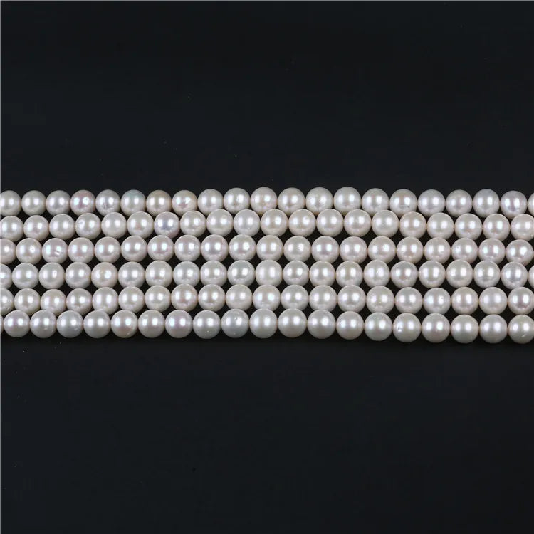 Natural Pearls Wholesale Round Pearl 8-9mm for Jewelry Making