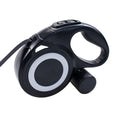 Durable Premium 5m 8m Retractable Dog Lead Automatic Pet Leash with Waste Bag Dispenser and Ribbon Decoration Made of Plastic