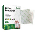 2025 Hot Sale Factory Supplier Wholesale Price Effective Gold Bamboo Foot Patch Detox Foot Patch  Pads