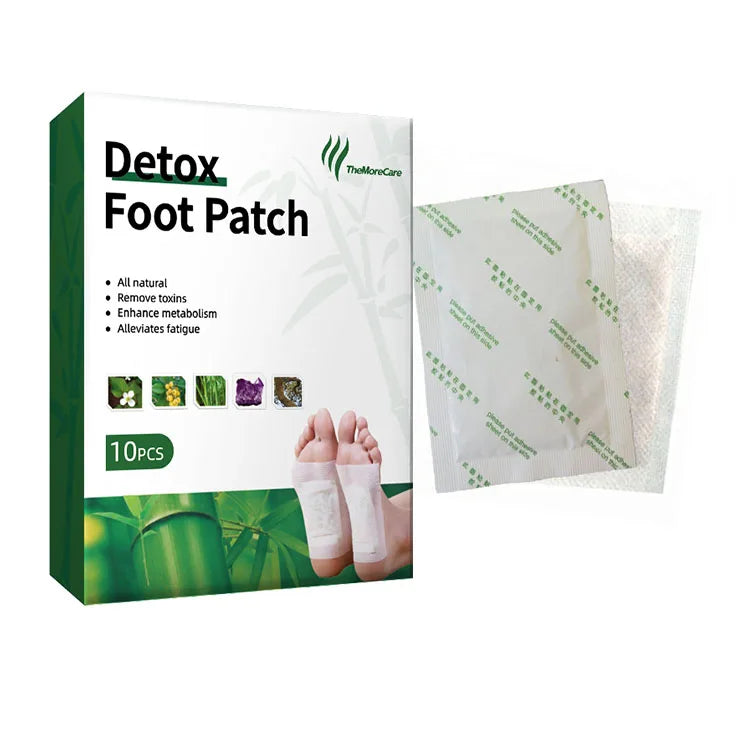2025 Hot Sale Factory Supplier Wholesale Price Effective Gold Bamboo Foot Patch Detox Foot Patch  Pads