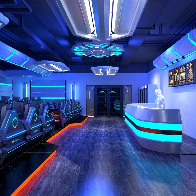 WE High Quality Gaming Room Decoration Hotel Furniture E-sports Cafe Furniture