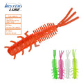 MISTER LURE 0.5g 40mm Roch Fish Silicone Small Rubber Plastic Baits Worm Bait Soft Fishing Lure