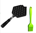 Hot Sale Taiyaki Pan Taiyaki Maker Mold for KitchenShop with Oil Brush