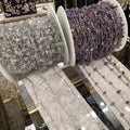 Fashion Rhinestone Chain Crystal Crushed Stone Alloy Metal Clothing Decorative Crystal Jewelry Accessories