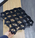 High-Density Plastic Grass Grid Mat for Lawn & Golf Cart Paths Gravel Paving Reinforcement Eco-Friendly Drainage Solution