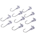 1g 2g 3.5g 5g 7g 10g 14g Jig Head Hooks Cheap Hooks Jighead Lure Bass Fishing Hook