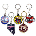 Wholesale Boxing Keyrings Custom Designer Metal Sport Gymnastics Football Soccer Boxing Enamel Keychain Accessories