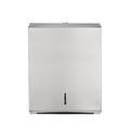 Stainless Steel V Folded Wall Mounted Rectangular Tissue Box