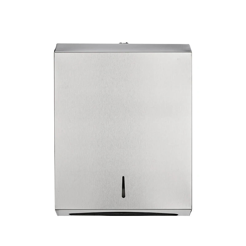 Stainless Steel V Folded Wall Mounted Rectangular Tissue Box
