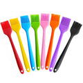 Custom Logo Silicon Pastry Oil Brush BBQ Cooking Heat Resistance Oil Basting Brush Silicone Pastry Baking Brush