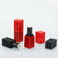 Empty Classical Hollow Lip Balm Tube 3.5g square Red Black Lipstick Refillable Cosmetic Container Packaging