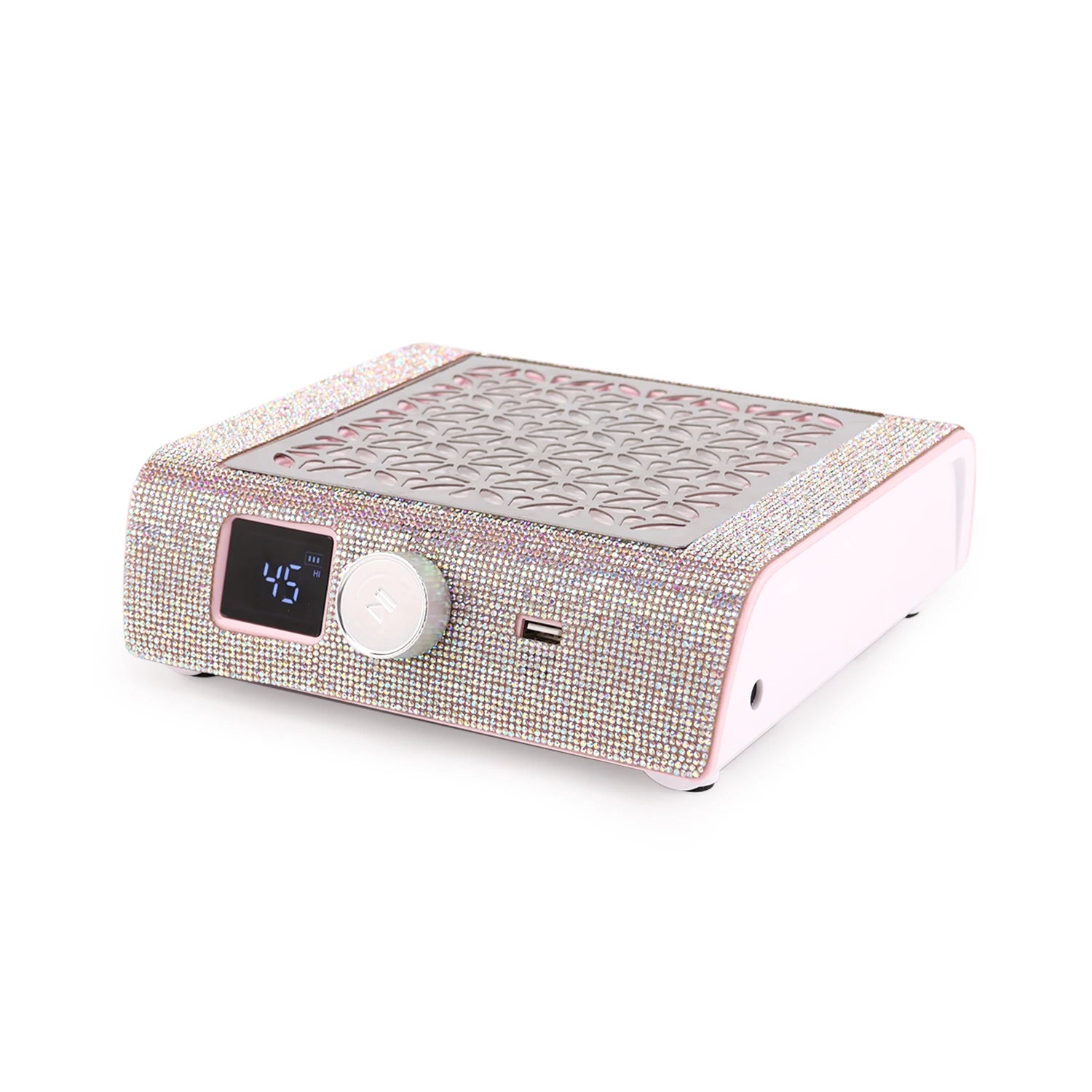 2025 New Design Quiet High Wind Speed 4500RPM Professional Cordless Nail Dust Collector Machine with 85w Brushless Motor