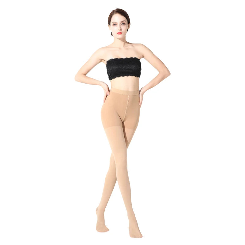 Medical Varicose Veins Elastic and Durable Compression Pantyhose