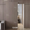 American Simple Design Wooden Ghost Slide Door Magnetic Ghost Sliding Door Flush Interior Magnetic Sliding Door
