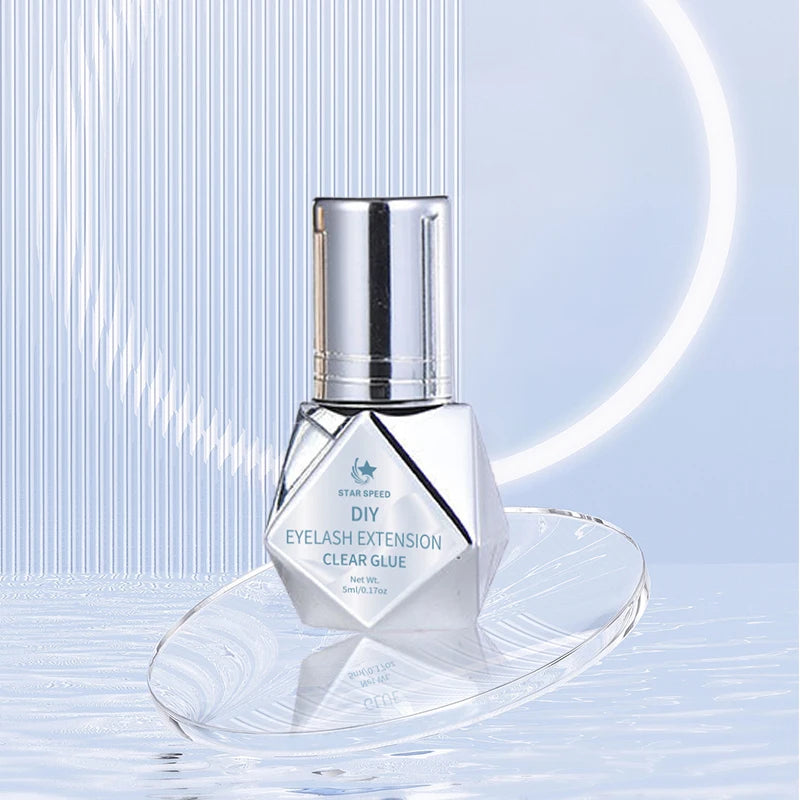 Clear DIY Eyelash Glue 5ml StarSpeed 3-5s No Fume Waterproof Fast Dry Long Lasting Odorless Lash Extension Glue