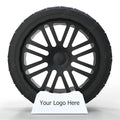 Ningbo Original Manufacturer Wholesale Tire Wheel Display Stand Metal Tire Holder
