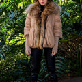 WInter New Trends Stand Collar Zip Puff Long Sleeve Warm Cotton Women's Down Coats
