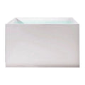 Cheap Freestanding Bathtub Acrylic Bathtub Small Freestanding Soaking Tub Indoor Bathroom Small Rectangle Bath 7 Layers Carton