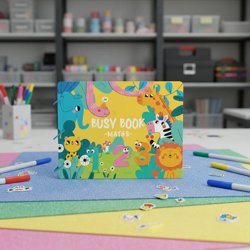 Montessori Baby Cartoon Gel Sticker Book-Waterproof Customized Color Silk Screen Printed Glossy Finish 285x210mm Holiday