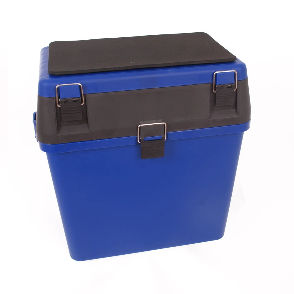 High-capacity Multi-function Plastic Waterproof Fishing Tackle Bucket Seat Box