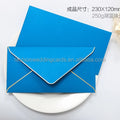 Stocked Envelopes with Gold Bolder Available 250g Pearlescent Paper Envelopes with Gold Edge