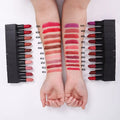 High Pigment Custom Matte Cream Private Label Waterproof Lipstick with No logo