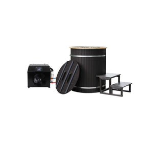 Wholesale Water Plunge Therapy Pool Icebath Ice Barrel Cold Bath Tub 1HP Chiller