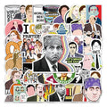 50Pcs the Office Spoof Funny TV Film Sticker for Home Fridge Bottles Guitar Luggage Laptop Waterproof Vinyl Stickers