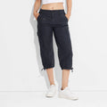 Sporty Cargo Track Pants With Cinch Sports Running Casual Capri Jogger Pants With Pockets Women's Sweatpants Trouser for Women