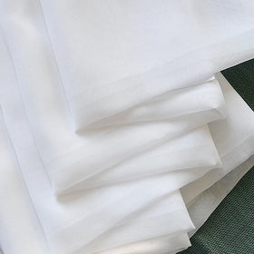 Superior Quality 100% Polyester Composite Filament Chiffon Fabric Wide Width Sheer Curtain Fabric Printed Plain Style Woven Roll