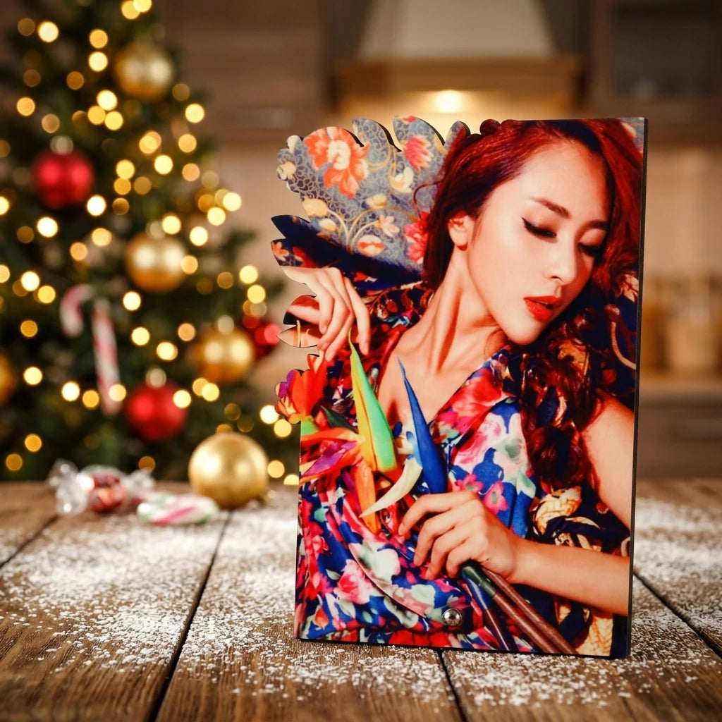 BT-13 Blank Sublimation MDF Wooden Photo Frames DIY Printable Picture Frames Desktop Decoration