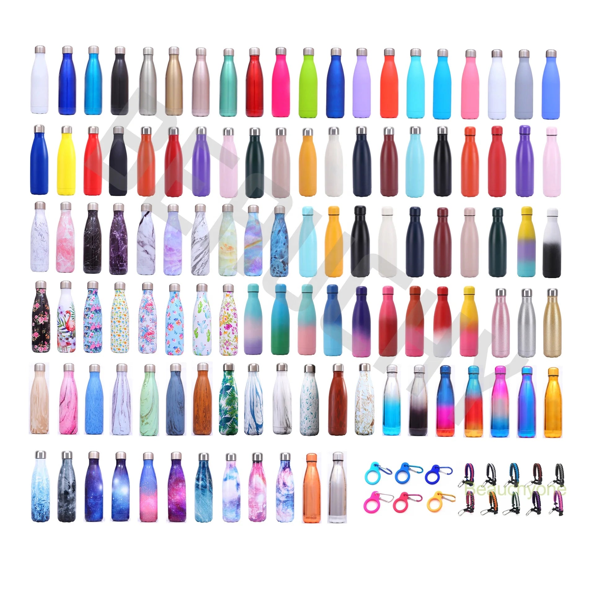 Ready to Ship 500ml Insulated Water Bottle Kids Double Wall Vacuum Flasks Insulated Stainless Steel Sports Water Bottle