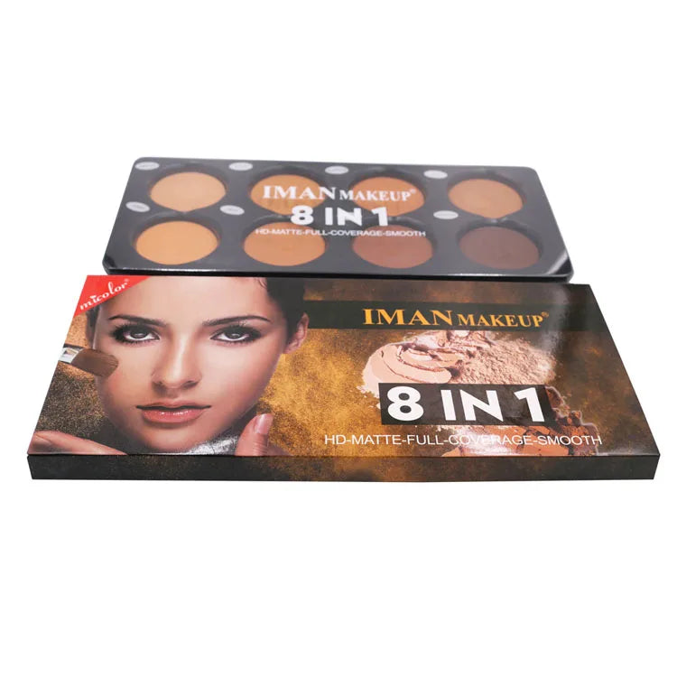 Wholesale Contour Powder Nose Shading Stereoscopic Face Shaping Bronzer Powder Palette