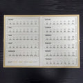 Gemstone Chart Zircon Size Set Sample Diamond Chart Jewellery Stone Size Template for Jewelry