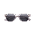 High Quality Custom Logo Square Handmade Unisex Mazzucchelli Acetate Polarized Fashion Sunglasses with Brown/Clear Frame