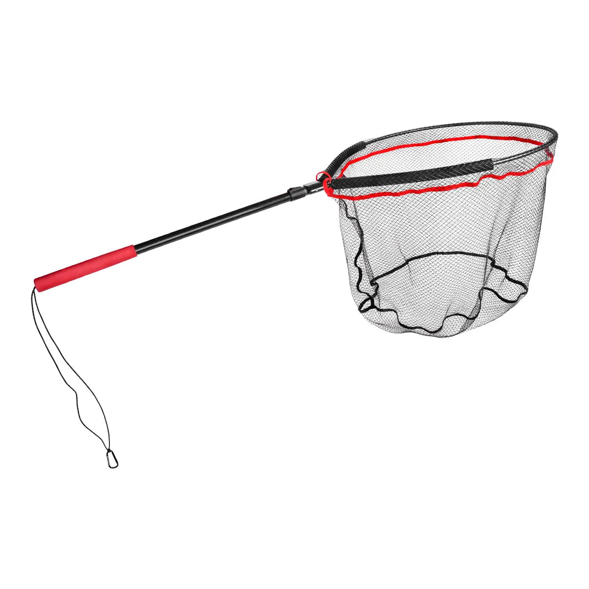 NOEBY Float Landing Net 60x50cm Folding Net Carbon Handle Net Depth Fishing Net Fishing Tackles