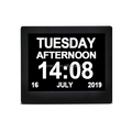 Modern 7\" 8\" 10\" Digital Calendar Desk Clock WiFi Connected Weather Forecast with Dutch Multi Languages Option