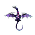 2024 Fashion Zircon Inlaid Alloy Animal Pin Retro Dripping Oil Cartoon Flying Dragon Brooch for Wedding Party Gift