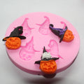 Z-0005 DIY New Style Christmas Cake Mold Santa Penguin Pine Cones Mold Creative Funny Chocolate Fondant Silicone Mould