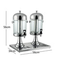 Best Wedding Catering Equipment Plastic Buffet Hot Milk and Cold Drink Orange Juicer Dispenser