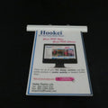 Hookei Plastic Poster Hanger for Supermarket Hanging