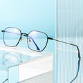 Fashion Designer Eyewear Optical Frame Metal Computer Glasses Anti Blue Light Blocking Glasses