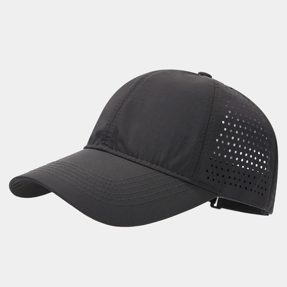 2025 Hong Style Quick-Drying Waterproof Baseball Cap Sporty Peaked Design for Men and Women Summer Sun-Protection Breathable
