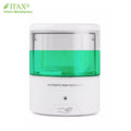 Automatic Sensor Soap Dispenser 600ml Transparent Refillable Bottle Wall-Mounted Modern Design Plastic for Bathroom Home Use