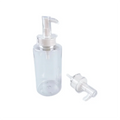 Free Albion pump 500ml Lotion Pump Bottle in STOCK Transparent Gel White Body Shampoo Pump Sprayer Bottles