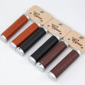 Gyes G-1035L Mountain Bike MTB Road Bike 130mm Retro Bicycle Handlebar Grip Genuine Cowhide