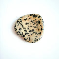 2026 7 chakra gemstone palm stone dalmation jasper gemstone worry stone shiatsu massager for healing massage